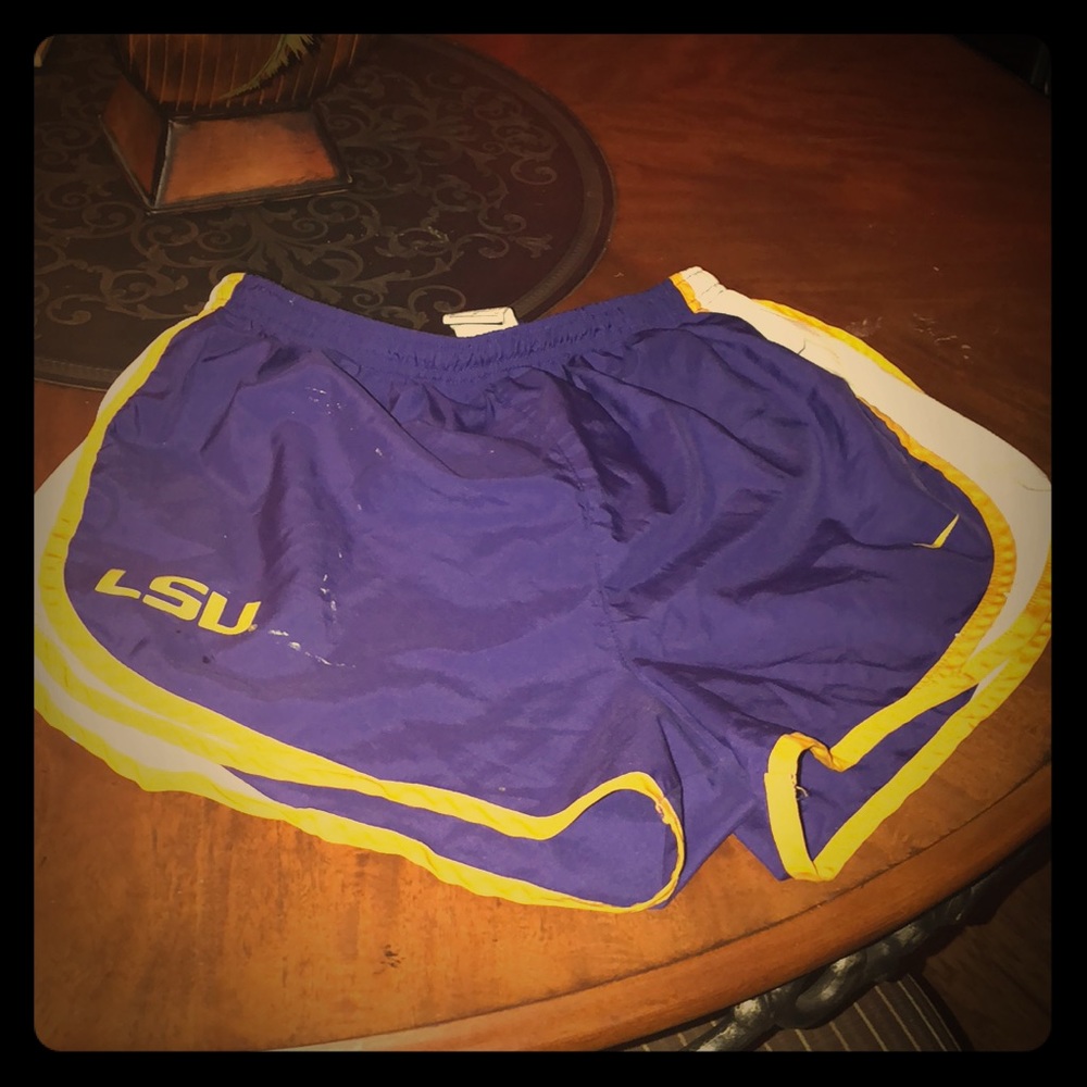 LSU Nike Dri shorts size medium